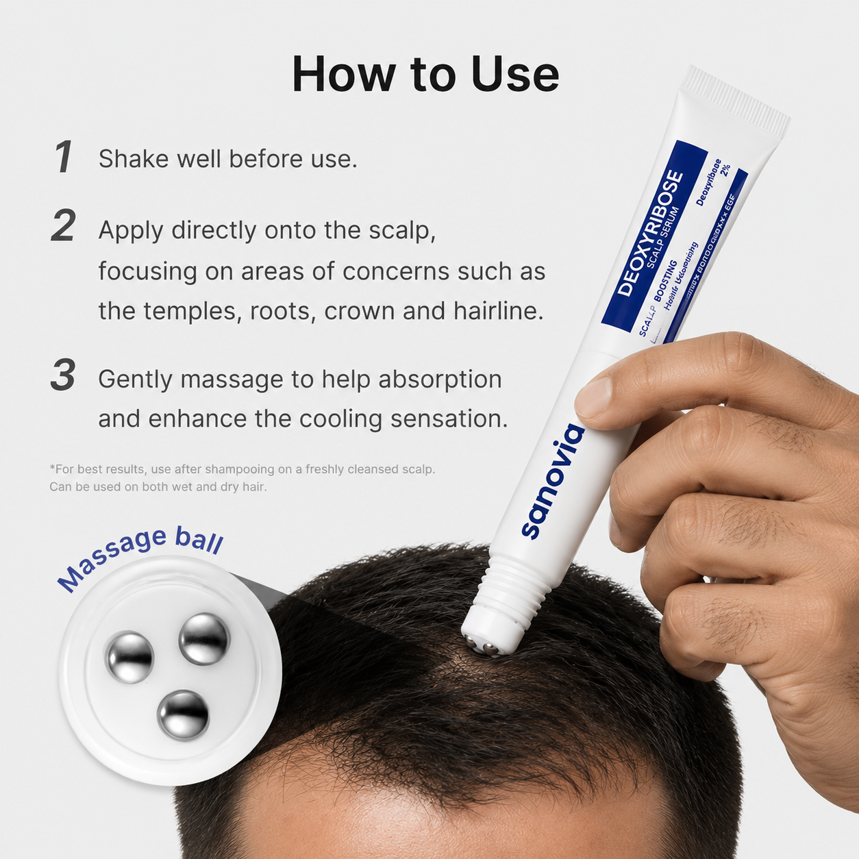 Deoxyribose Scalp Serum