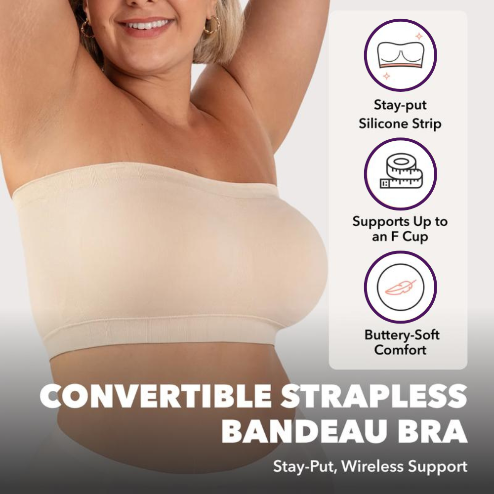 Convertible Strapless Bandeau Bra