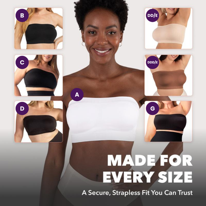 Convertible Strapless Bandeau Bra