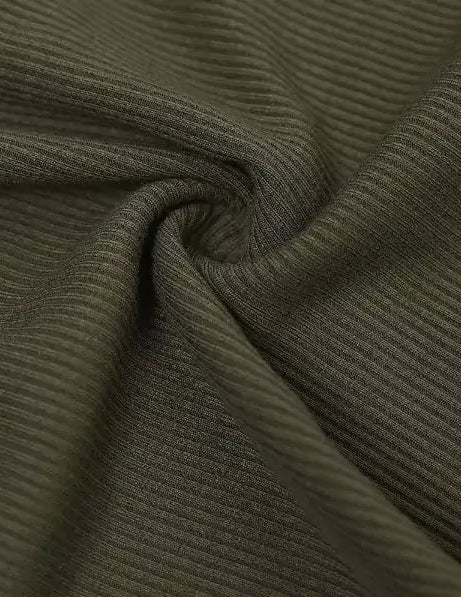 Ribbed Built-In Bra Tank Top